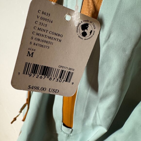 FREE People Zephyr Mint Combo Ski Shell Pants Size S/M NEW WITH TAG - Picture 10 of 14